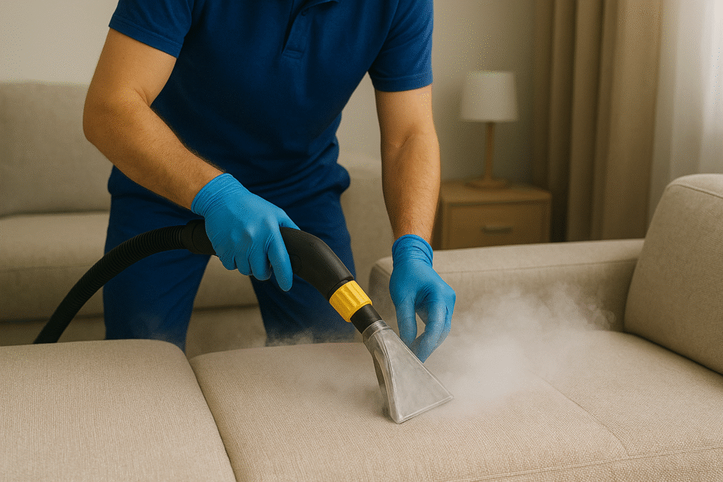 Higienização de sofá antiácaro em Higienópolis: saúde, elegância e tecnologia profissional para o seu lar